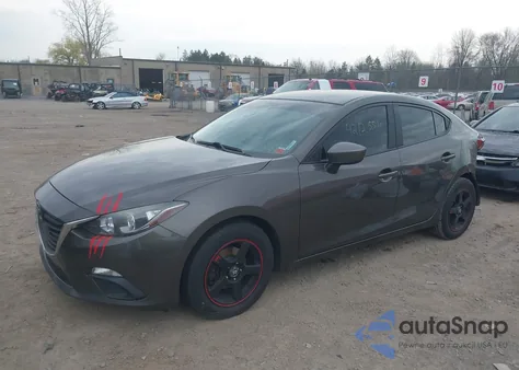 2016 Mazda Mazda3 I Sport z USA, uszkodzony, nr VIN JM1BM1T73G1310109